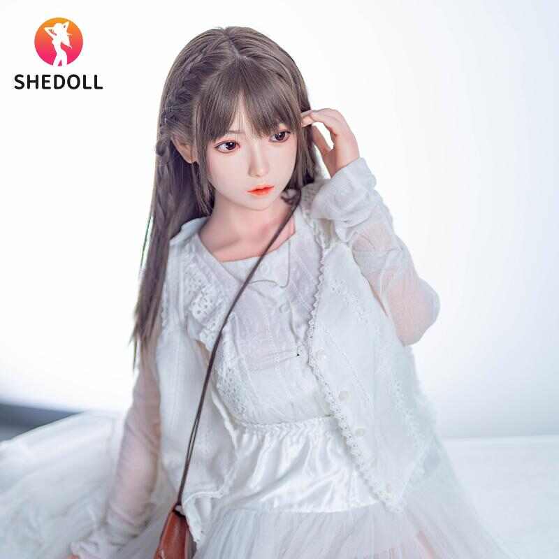 SHEDOLL 檸檬 148cm | D罩杯 | 透视蕾丝裙装 | 白皙精致娇小 | 植毛/加热功能/可动关节 | 纯欲女友